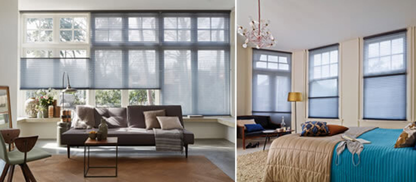 Duette energy saving blinds for heat reduction in the home
